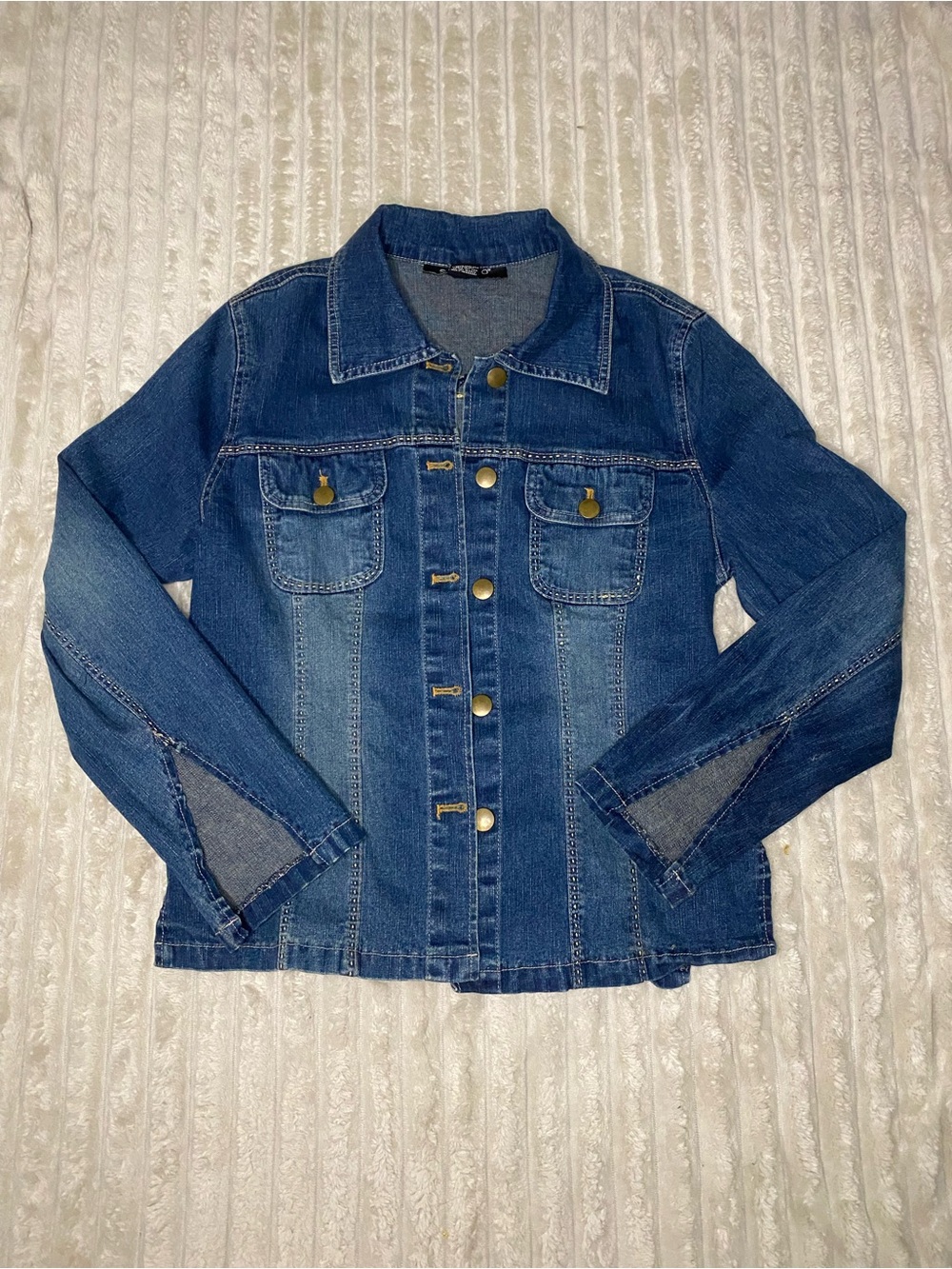 Sandro Medium Blue Denim Jean Jacket size M